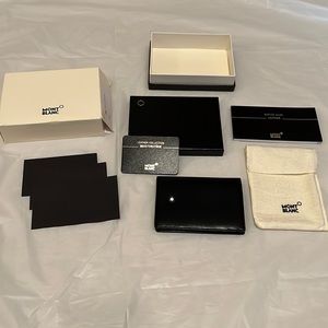 Mont Blanc Business Card Holder + 2cc #7167